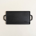 PLANCHA FUNDICION DOBLE USO 42,5X23,5 CM