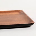 PLATO BANDEJA ACACIA MANILA 25,5X25,5 CM
