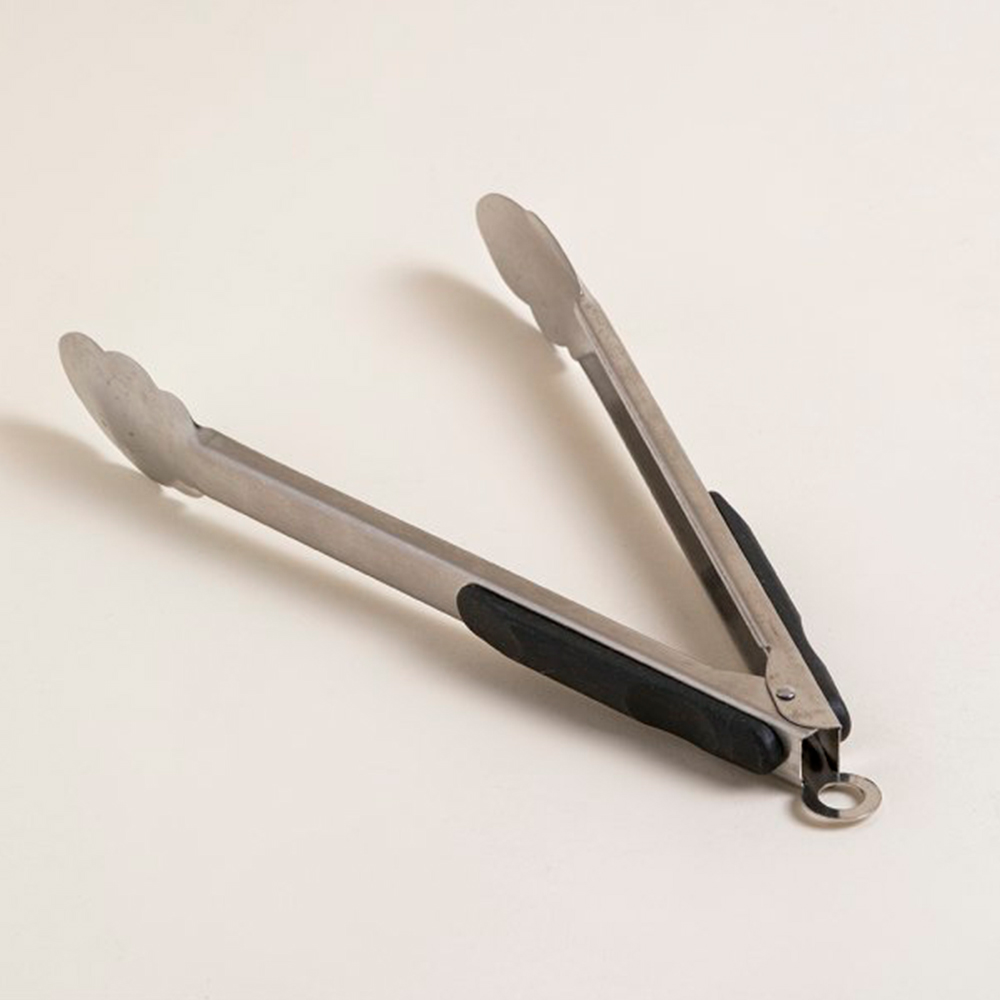 PINZA DE ACERO MANGO CUBIERTO CON PP NEGRO L