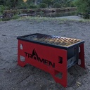Parrilla y fogón portátil Glamping - Tromen