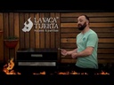 Parrilla La Huella con Tapa y Puertas Carbón Chica