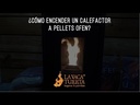 Calefactor alto rendimiento, estufa, a pellets Klein Glatt - Öfen