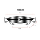 Parrilla Ragnar 100 negro - Fuegos JL