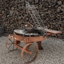 Parrilla Ragnar 100 oxido - Fuegos JL