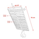 Parrilla Ragnar 100 oxido - Fuegos JL
