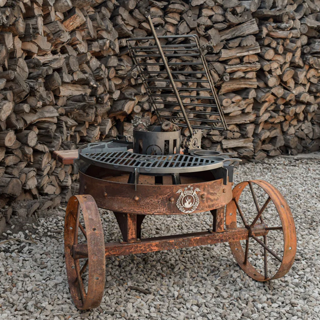 Parrilla Ragnar 80 oxido - Fuegos JL