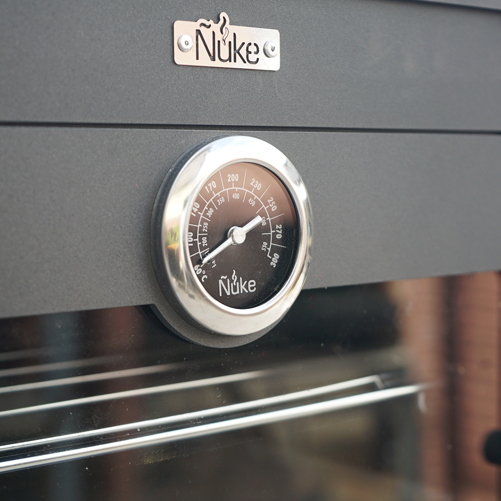 Horno de calor envolvente 90 con carro - Ñuke