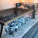 Parrilla de pie, portátil PP 80 Laqueada- Tromen