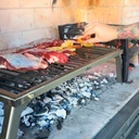 Parrilla de pie, portátil PP 80 Laqueada- Tromen