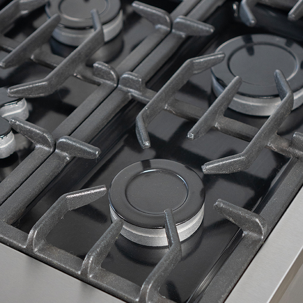 COCINA INDUSTRIAL CON PUERTA DE ACERO 55CM