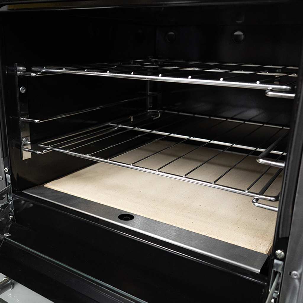COCINA INDUSTRIAL CON PUERTA DE VIDRIO 55CM