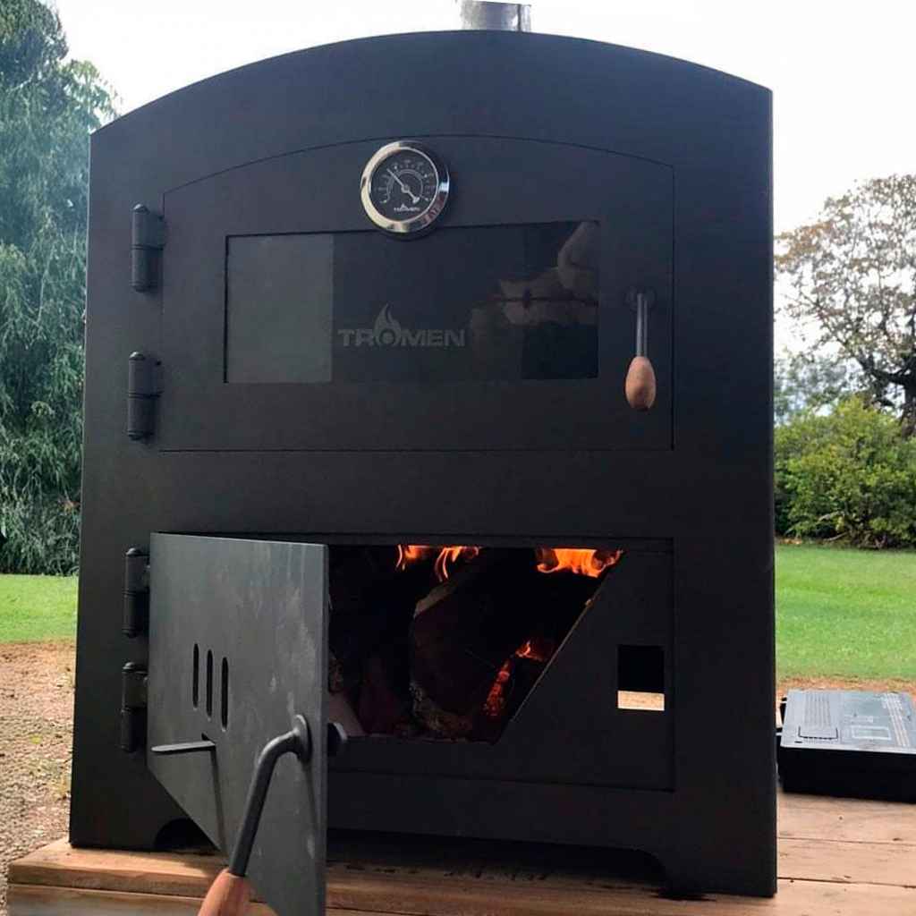 Horno tango a leña de mesada - Tromen