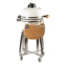 Parrilla horno Kamado "ASADOR PORTEÑO, Blanco" - Kamado Argentino