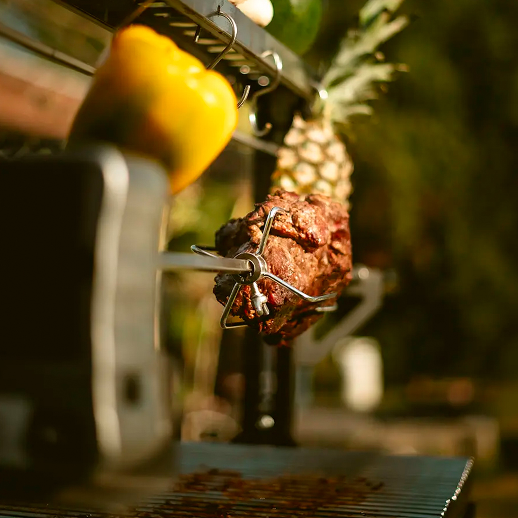 Parrilla rodante a leña Maitén - Bosca