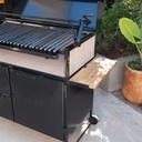Parrilla con tapa y puerta Aimara
