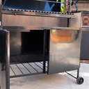 Parrilla con tapa y puerta Aimara