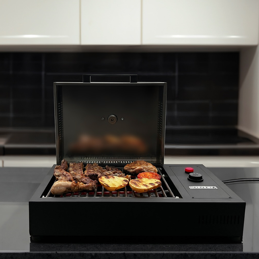 Parrilla eléctrica E Horizon sobre mesada - Sensho