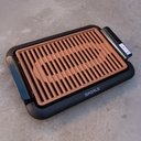 Parrilla eléctrica placa cobre