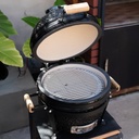 Parrilla horno Kamado "PAMPERO MINI, Negro" - Kamado Argentino