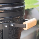 Parrilla horno Kamado "PAMPERO MINI, Negro" - Kamado Argentino
