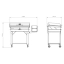 Parrilla a Carbon Black Shark Pro - Argrill