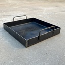 Plancha bifera 30x30 con tapa