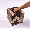 Carbón - Caja de auto encendido 4kg