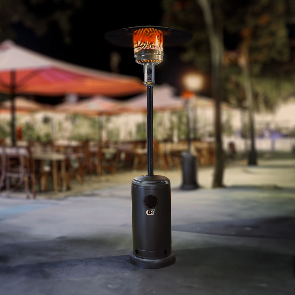 Calefactor de exterior Negro - Lusqtoff