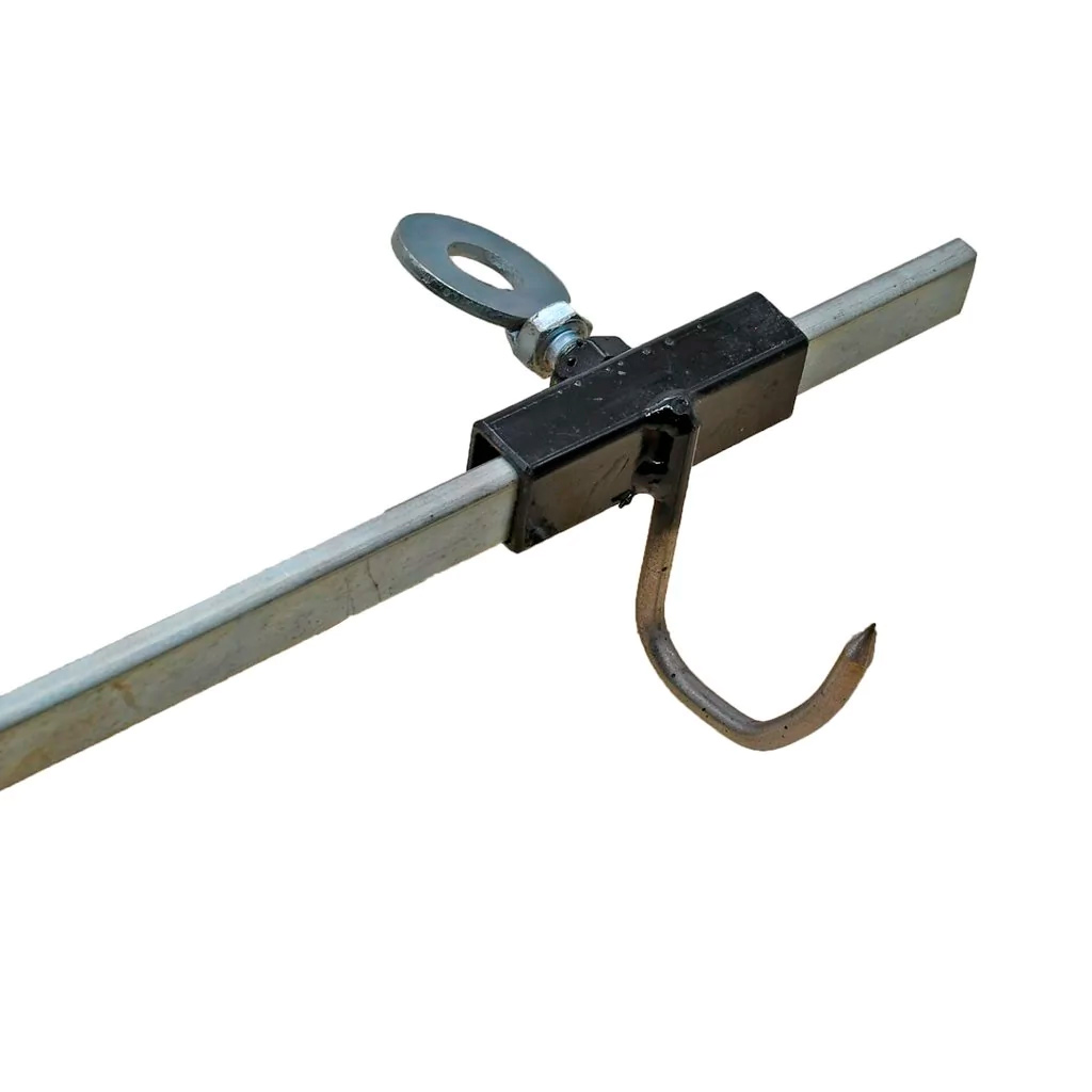 Asador Cruz - Estaca hierro 110 cm