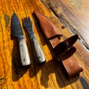 Juego de cuchillo y tenedor Eco