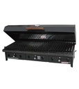 Parrilla a gas Lou 120, con tapa