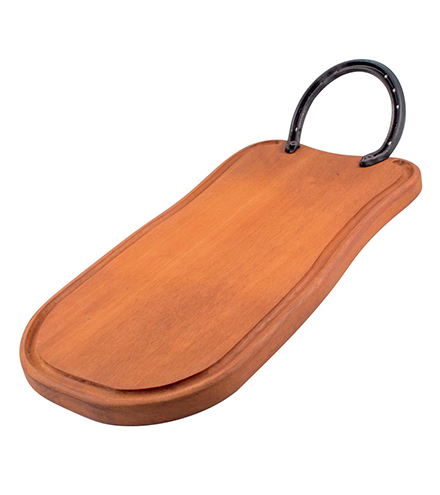 Tabla con una herradura