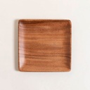 Plato bandeja acacia manila 25,5x25,5 cm