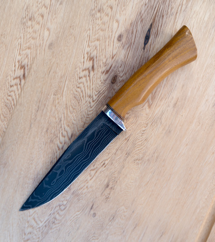 [AND020] Cuchillo artesanal damasco
