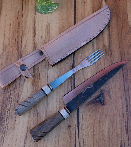 [ARA012] Juego cuchillo y tenedor nro. 3