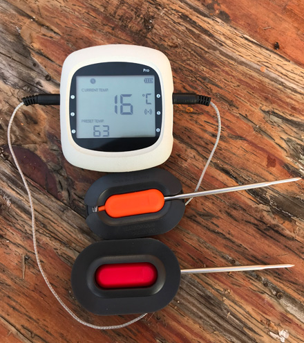 [AXN017] Termometro para carnes bluetooth 2 sondas