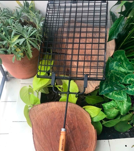 [LAB003] Brochetera hierro XXL, parrilla XXL