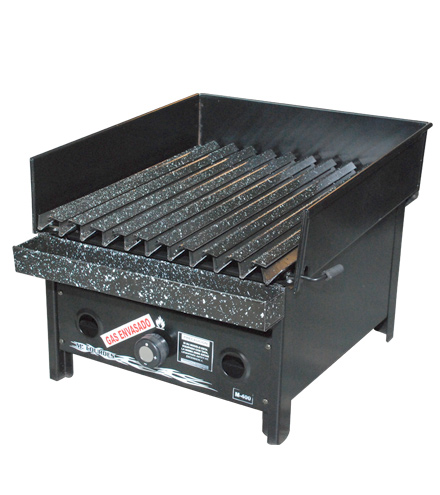 [LOU023] Parrilla a gas Lou 40, con faldón
