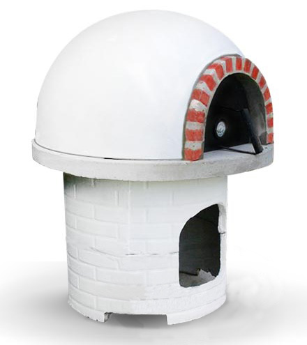 [RP001] Horno premoldeado blanco liso grande