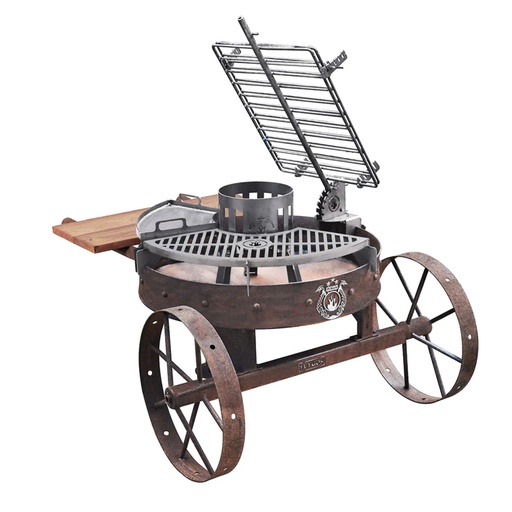 [FJL019] Parrilla Ragnar 80 oxido - Fuegos JL