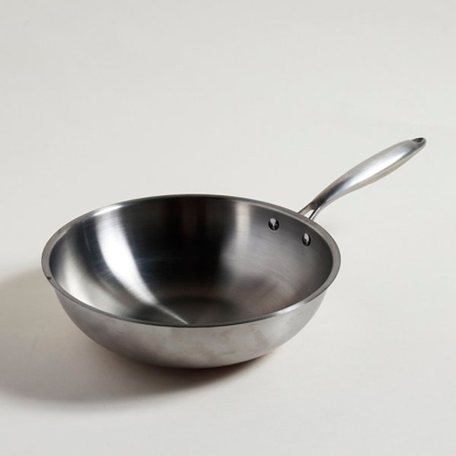 [MIS035] Wok de acero - 30cm