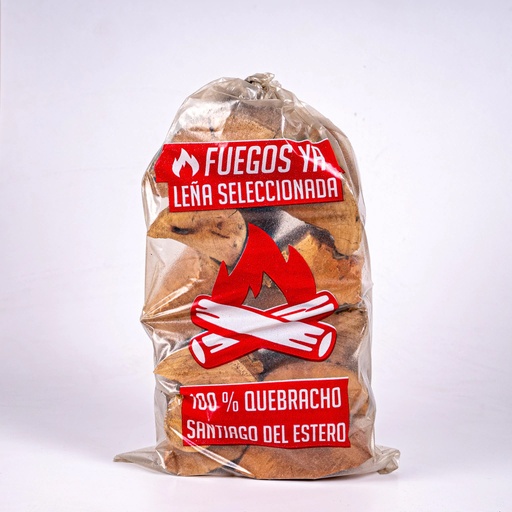 [FYA003] Bolsa de leña quebracho blanco 10kg